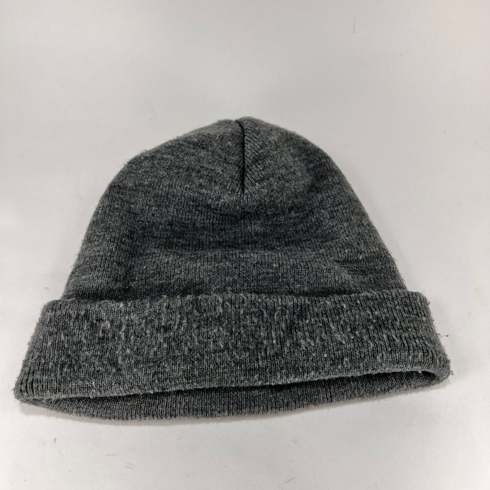 Forever 21 Beanie Skull Hat Ski Marled Gray Knit Winter Fisherman Outdoor Mens